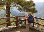 Startplatz zum Abstieg in die Caldera