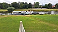 Schiffschebootche fahren aus der Weser