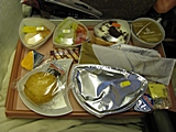 Die Verpflegung im Flieger. Gar nicht mal so schlecht,oder?