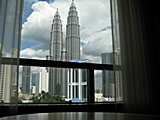 Blick aus unserem Zimmer