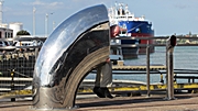 Aukland am Hafen