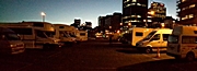 Abendstimmung Stadt-Stand- Platz, Wellington