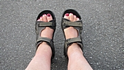 Haniball hatte auch nur Sandalen an als er die Alpen überquerte