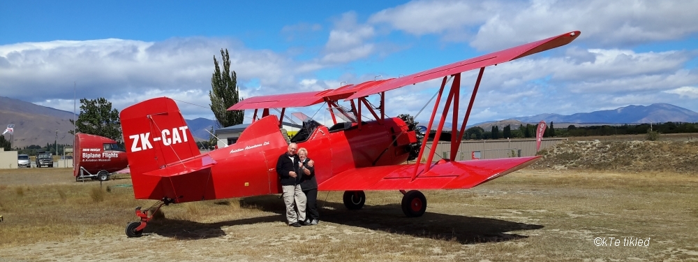 Red-Cat Biplane, Twizel