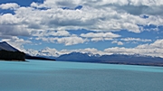 Lake Pukaki Blick auf den Mt Cook