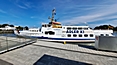 Unser Boot kommt für die Rückfahrt