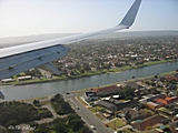 Anflug auf Adelaide